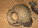 Mayan pot undisturbed as found in ATM